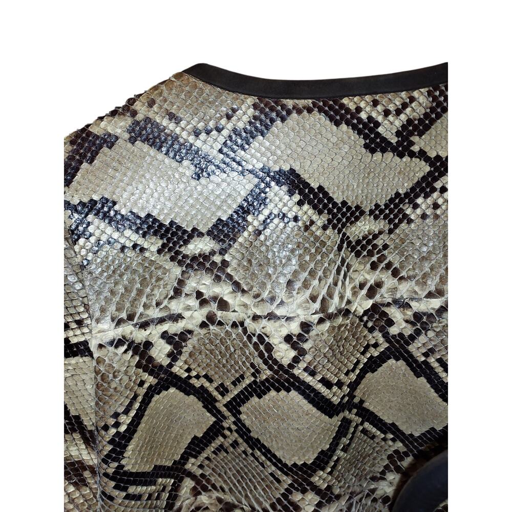 Real Genuine Python Leather Jacket - image 7